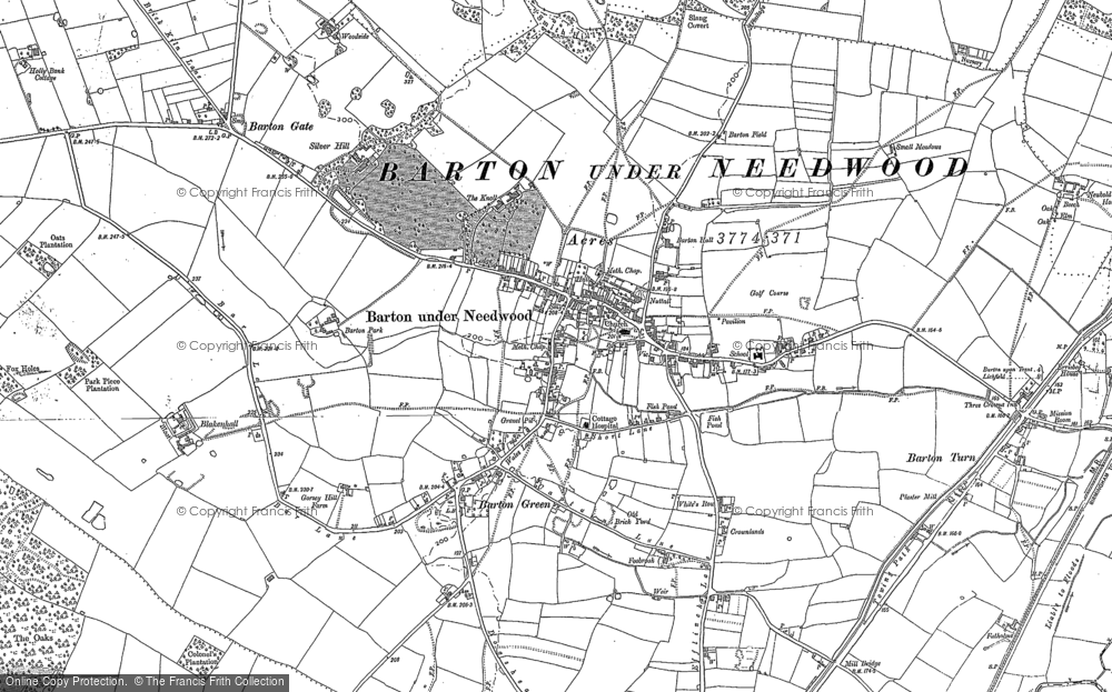Barton-under-Needwood, 1882 - 1900
