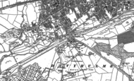 Old Map of Barton Upon Irwell, 1889 - 1894