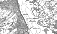 Old Map of Bassenthwaite Lake, 1898 - 1899