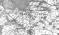Old Map of Batchcott, 1884 - 1902