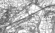 Old Map of Bathampton, 1902