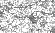 Old Map of Bathealton, 1887 - 1903