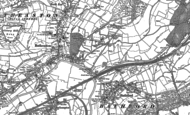 Old Map of Batheaston, 1902