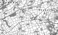 Old Map of Battisborough Cross, 1905 - 1912