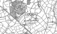Old Map of Battlesden, 1881 - 1900