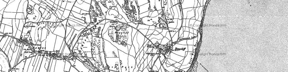 Old map of Baycliff in 1847