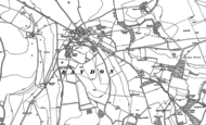 Old Map of Baydon, 1899 - 1910