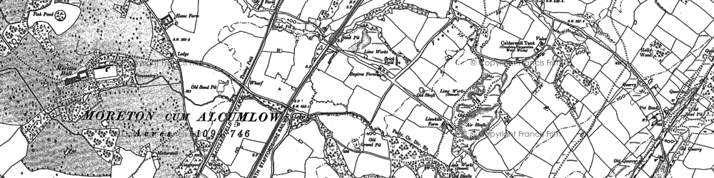 Old map of Baytree Fm in 1908