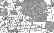 Old Map of Bayworth, 1910