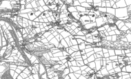 Old Map of Beaford, 1885 - 1886