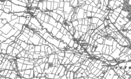 Old Map of Beamhurst, 1880 - 1899