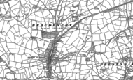 Old Map of Beaudesert, 1886