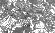 Old Map of Beckenham, 1895 - 1910