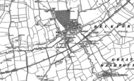 Old Map of Beckford, 1883 - 1901