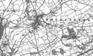 Old Map of Beckington, 1902