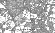 Old Map of Bedham, 1896
