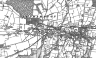 Old Map of Bedhampton, 1907