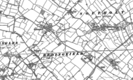 Old Map of Bedingfield, 1884