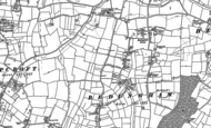 Old Map of Bedingham Green, 1883 - 1903