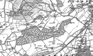 Old Map of Beech, 1895