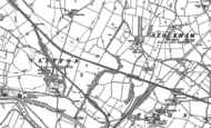 Old Map of Beechwood, 1879 - 1908