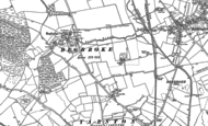 Old Map of Begbroke, 1898