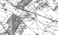 Old Map of Bekesbourne, 1896