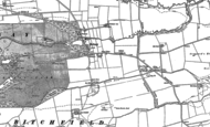 Old Map of Belsay, 1895 - 1896