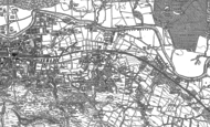 Old Map of Ben Rhydding, 1907