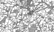 Old Map of Benenden, 1896 - 1907
