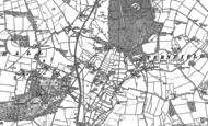 Old Map of Benhall Green, 1882 - 1883