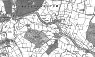 Old Map of Beningbrough, 1892