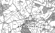 Old Map of Bentworth, 1894 - 1895