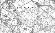 Old Map of Bere Heath, 1886 - 1887