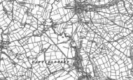 Old Map of Beresford Dale, 1897 - 1898