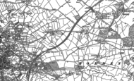 Old Map of Berkley Down, 1902