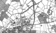 Old Map of Bernards Heath, 1896 - 1897