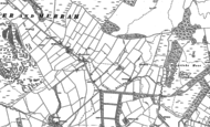 Old Map of Berrier, 1899