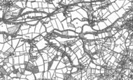 Old Map of Berrington, 1902