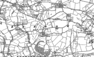 Old Map of Berrow, 1883 - 1903