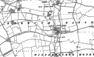 Old Map of Berwick Bassett, 1899