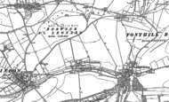 Old Map of Berwick St Leonard, 1900