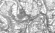 Old Map of Berwyn, 1898