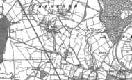 Old Map of Besford, 1884
