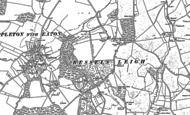 Old Map of Bessels Leigh, 1910 - 1911