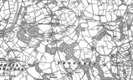 Old Map of Bettws Newydd, 1899 - 1900