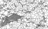 Old Map of Betws-yn-Rhos, 1898 - 1911