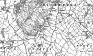 Old Map of Bickerton, 1897