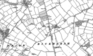 Old Map of Bickmarsh, 1883 - 1900