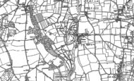 Old Map of Bickton, 1907 - 1908